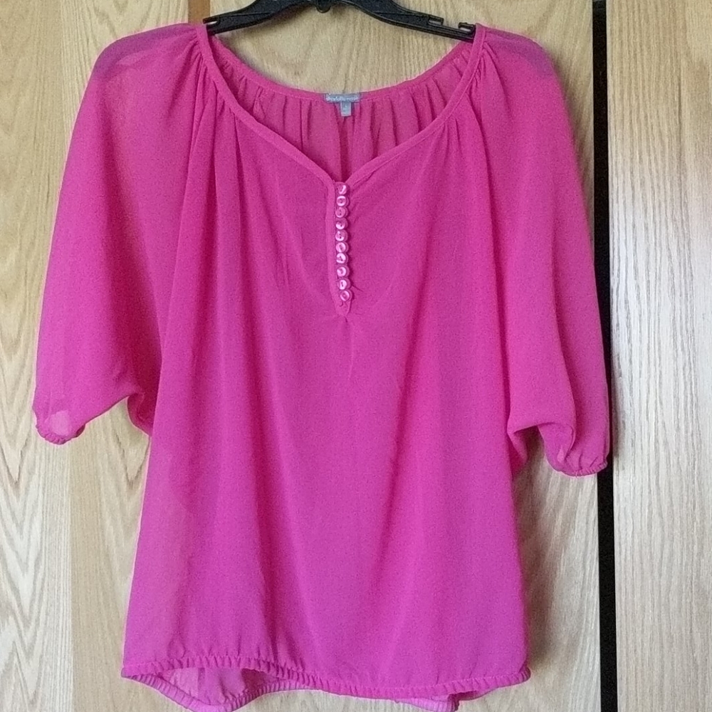 Sheer Pink Top
